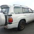  トヨタ ランドクルーザー100 4.2 VXリミテッド ディーゼルターボ 4WD　 （パール） クロカン・ＳＵＶの画像