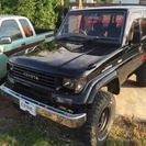  トヨタ ランドクルーザープラド 1ナンバー　 （ブラック） ク...