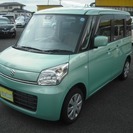  スズキ スペーシア 660 X レーダーブレーキサポート装着車　 （ライトグリーン） ハッチバック　軽自動車の画像