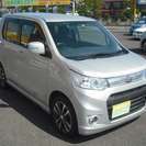  スズキ ワゴンR 660 スティングレー T 4WD　 （シルバー） ハッチバック　軽自動車の画像