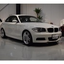  ＢＭＷ 1シリーズクーペ 135i　後期純正ワイドナビ・ブラッ...