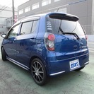  ダイハツ ミラ 660 カスタム RS　ローダウン 15インチアルミ （ブルー） ハッチバック　軽自動車の画像