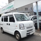  スズキ エブリイ 660 PC ハイルーフ 4WD　インパネオートマ （ホワイト） ハッチバック　軽自動車の画像