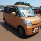  スズキ スペーシア 660 T 4WD　1セグナビDVD再生付 （オレンジパール） ハッチバック　軽自動車の画像