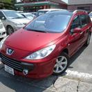  プジョー 307SW 2.0　 （ワインレッド） ステーションワゴン