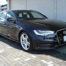  アウディ A6アバント 2.8 FSI クワトロ Sラインパッケージ 4WD　 （ブラック） ステーションワゴンの画像