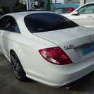  ＡＭＧ CLクラス CL63　禁煙車　鍛造20インチAW ナイトビジョン （カルサイトホワイト） クーペの画像