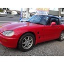  スズキ カプチーノ 660　 （レッド） オープン　軽自動車