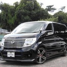  日産 エルグランド 3.5 350ハイウェイスター ブラックレ...