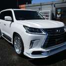  レクサス LX 570 4WD　 （パールホワイト） クロカン・ＳＵＶの画像