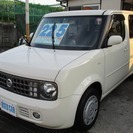  日産 キューブ 1.4 SX 70th-II　ワンオーナー　禁煙車 （アイボリーホワイト） ハッチバックの画像