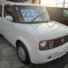  日産 キューブ 1.4 SX 70th-II　ワンオーナー　禁煙車 （アイボリーホワイト） ハッチバックの画像