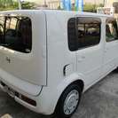  日産 キューブ 1.4 SX 70th-II　ワンオーナー　禁煙車 （アイボリーホワイト） ハッチバックの画像