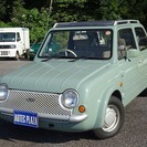  日産 パオ 1.0 キャンバストップ　ルーフバイザー タイベル...