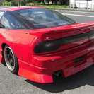  日産 180SX 2.0 タイプX　改造車 （レッド） クーペの画像