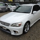  トヨタ アルテッツァ 2.0 RS200 Zエディション　カスタマイズエアロ （ホワイト） セダンの画像