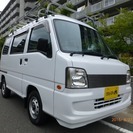  スバル サンバー 660 トランスポーター　キーレス 社外グリ...