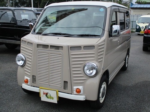 ホンダ バモス 660 Mフレンチバス仕様 （ベージュツートン