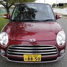  ダイハツ ミラジーノ 660 プレミアムL　ワンオナ　簿付 （ワインレッド） ハッチバック　軽自動車の画像