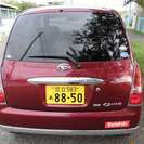 ダイハツ ミラジーノ 660 プレミアムL　ワンオナ　簿付 （ワインレッド） ハッチバック　軽自動車の画像