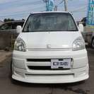  ホンダ ライフ 660 メヌエット　モデューロエアロ （ホワイト） ハッチバック　軽自動車の画像