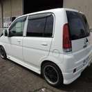  ホンダ ライフ 660 メヌエット　モデューロエアロ （ホワイト） ハッチバック　軽自動車の画像