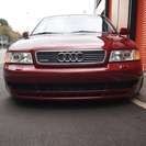  アウディ A4 クワトロ　左H　サンルーフ V6 2.8L 北米仕様 （ワインレッド） セダンの画像
