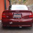  アウディ A4 クワトロ　左H　サンルーフ V6 2.8L 北米仕様 （ワインレッド） セダンの画像