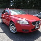  ボルボ V50 2.4i SE　1オーナ　黒革SRバックカメラ...