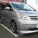  トヨタ アルファードハイブリッド 2.4 Gエディション 4WD　 （パープルメタリック） ミニバンの画像