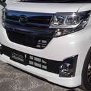  ダイハツ タント 660 カスタム X トップエディション SAII　・ナビ （パールホワイト） ハッチバック　軽自動車の画像