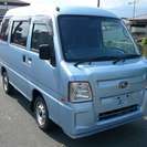  スバル サンバー 660 トランスポーター　ナビ キーレスリモコン （ブルーメタリック） ハッチバック　軽自動車の画像