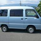  スバル サンバー 660 トランスポーター　ナビ キーレスリモコン （ブルーメタリック） ハッチバック　軽自動車の画像