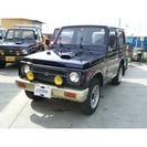  スズキ ジムニー 4WD　エアコン　パワステ （ダークブルー）...