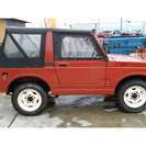  スズキ ジムニー SJ30 JK　幌　 （レッド） オープンの画像