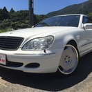  メルセデス・ベンツ Sクラス S350　黒革 社外AW HID...