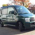  三菱 トッポBJ 660 M　ワンオーナー TB 社外オーディオ （グリーン） ハッチバック　軽自動車の画像