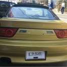  日産 180SX 2.0 タイプX　180sx 車高調 SSRアルミ サンルーフ （ゴールド） クーペの画像