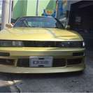 日産 180SX 2.0 タイプX　180sx 車高調 SSRアルミ サンルーフ （ゴールド） クーペの画像
