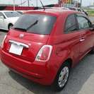  フィアット 500(チンクエチェント) 1.2 8V ポップ　 （レッド） ハッチバックの画像