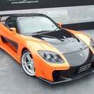  マツダ RX-7 タイプR バサースト　ヴェイルサイドフォーチューン　新品エアロ （オレンジブラック） クーペの画像