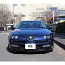  アルファ　ロメオ アルファGTV 3.0 V6 24V　純正17AW　HIDヘッドオーバーリヤマフラー （ブルーベラ・メタリック） クーペの画像