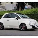  フィアット 500(チンクエチェント) 1.2 8V スポーツ　アバルトAWローダウンTベルト交換済み （ビアンコ・ホワイト） ハッチバックの画像
