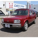  日産 ラシーン 1.5 タイプA 4WD　マニュアル　サンルーフ （ワインレッドメタリック） クロカン・ＳＵＶの画像