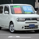  日産 キューブ 1.5 15X Vセレクション　HDDナビ　フルセグ （ホワイトパール） ハッチバックの画像