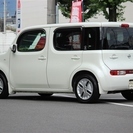  日産 キューブ 1.5 15X Vセレクション　HDDナビ　フルセグ （ホワイトパール） ハッチバックの画像