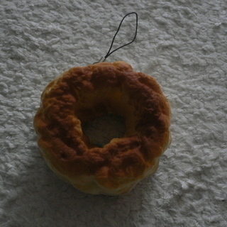 ふわふわドーナツの携帯ストラップ　の画像