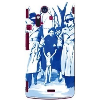 [予約][au Xperia acro IS11S専用] 全面プリントケース(FRIENDS 1 designed by NNNNY)[納期約4週間前後]【SECOND SKIN/セカンドスキン】の画像