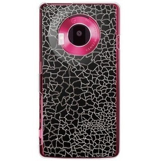 [予約][SoftBank LUMIX Phone 101P専用] プリントケース クリアベース(CRACK)[納期約4週間前後]【SECOND SKIN/セカンドスキン】の画像