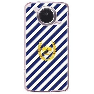 [予約][docomo ARROWS Kiss/Girls F-03D専用] プリントケース クリアベース(ストライプ C)[納期約4週間前後]【SECOND SKIN/セカンドスキン】の画像